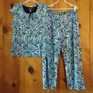 Carole Hochman 4-Piece Pajama Set Heavenly Soft Sleepwear